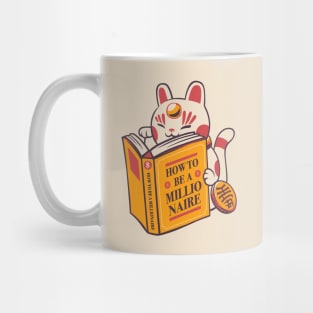 Maneki-Neko How to be a Millionaire Cat by Tobe Fonseca Mug